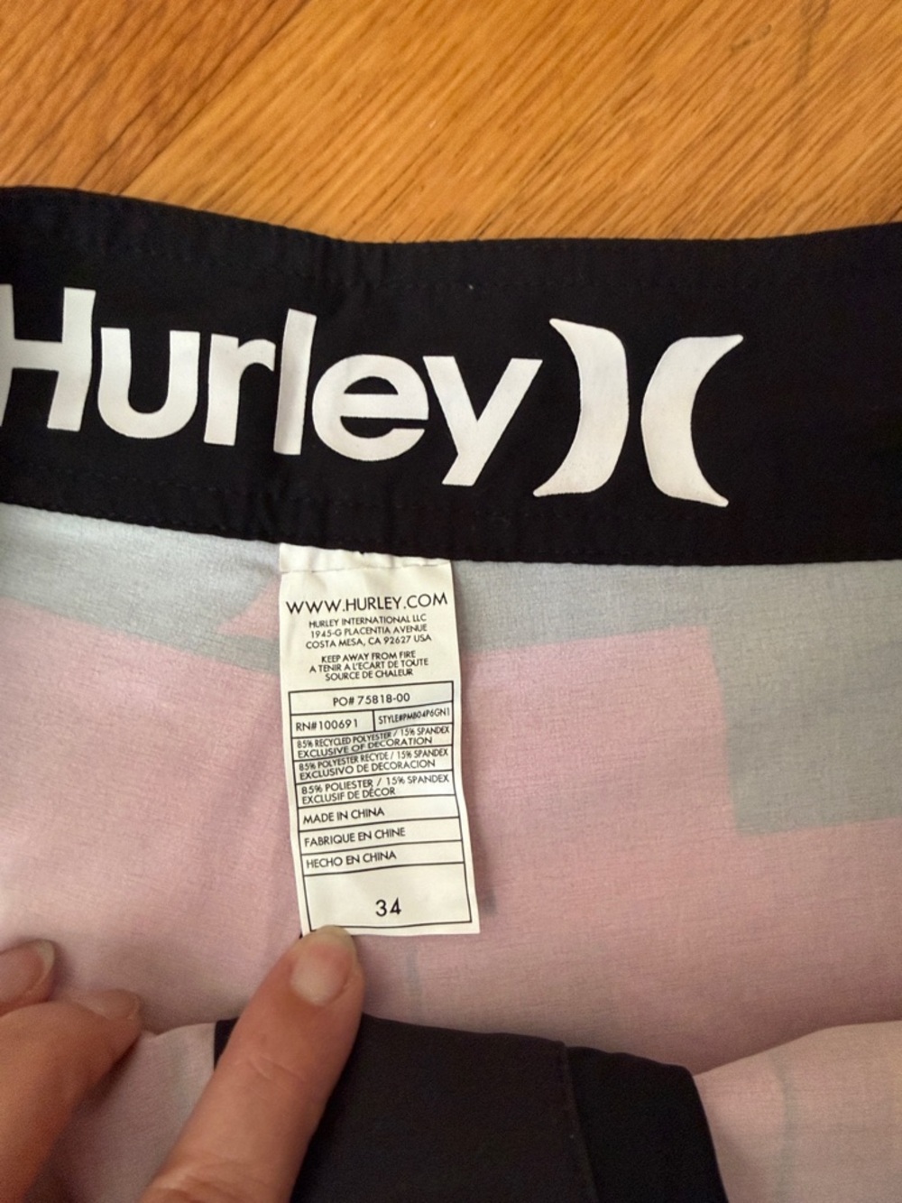 Hurley Phantom Geo Gradient Boardshorts - Rainbow - Picture 2 of 5